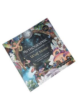 Mythographic • Wolf Moon: An Artist’s Coloring Book of Moonlit Animalia